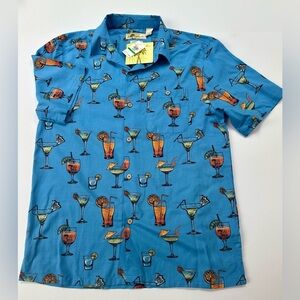 Men’s Joe Marlin Brand Cocktail Shirt Size Large​